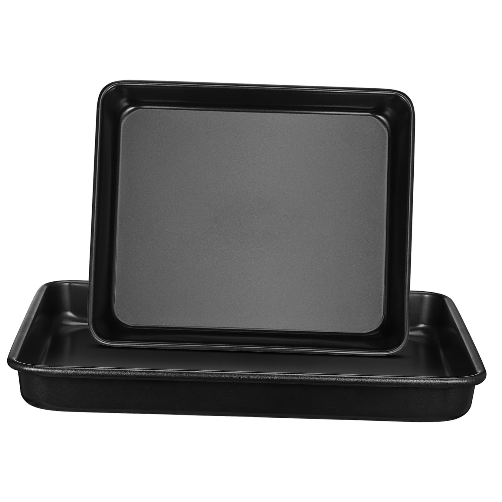 2stücke Ofenbleche Aus Edelstahl Backbleche Toaster-ofenblech Backblech Für Backofen Kochbleche Aus Metall Bräter Für Küche