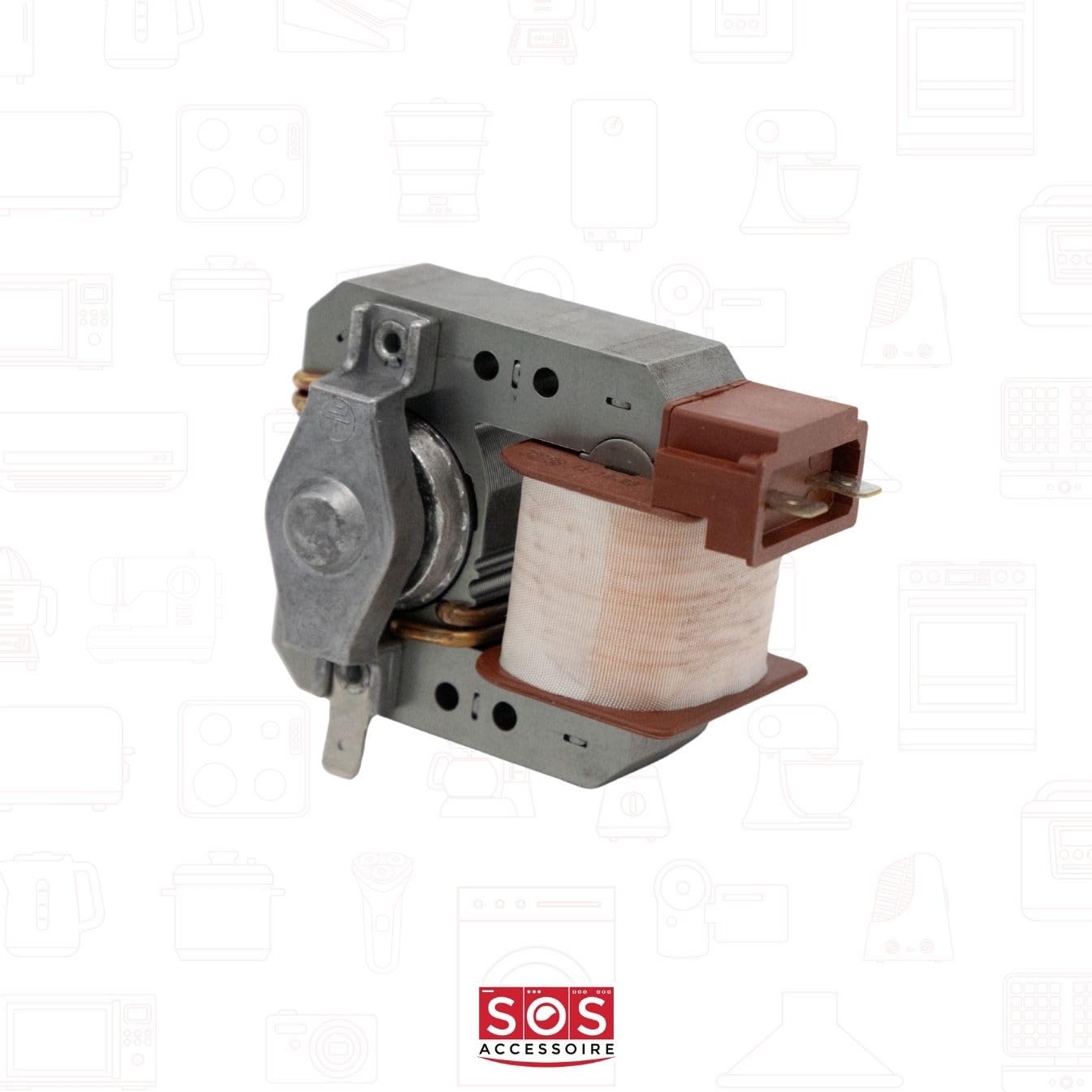 SOS Accessoire Moteur ventilateur pour Four, cuisinière - 795210954,00753433 SMEG, BOSCH, NEFF