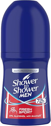 Shower to Shower Men's Fresh Sport Anti-Perspirant Roll-On 50 ml