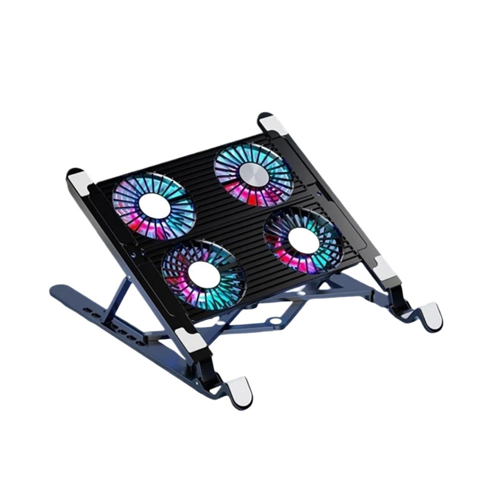 Base di raffreddamento for laptop Supporto di raffreddamento for laptop pieghevole Supporto for notebook regolabile portatile for 13-17,3 pollici con