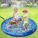 Einzigartiges Rotierendes Design: Splash Spielmatte Tiermuster bieten nicht nur auffällige Zahlen, sondern auch Interaktion mit Ihrem Kind. Im Gegensatz zu anderen Matten auf dem Markt können sich die Fischspielzeuge in der umgebenden fließenden Wassersäule mit der Strömung drehen. Stellen Sie sich vor, Ihr Kind spielt glücklich mit ihnen.