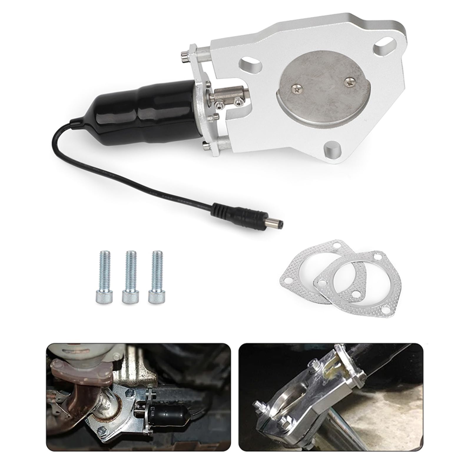 Amazon | 排気電気排気バルブ2.5 / 3.0インチ排気カットアウトは、電気