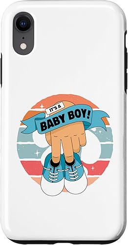 It's a boy, Pregnancy, New Parents, Gender Reveal Newborn Case for iPhone XR