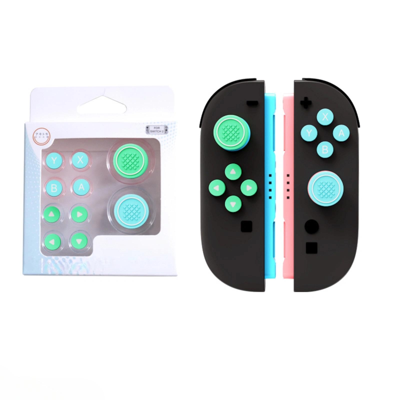 Joystick Caps for Switch2 Silicone Button Caps Silicone Colored Button Stickers