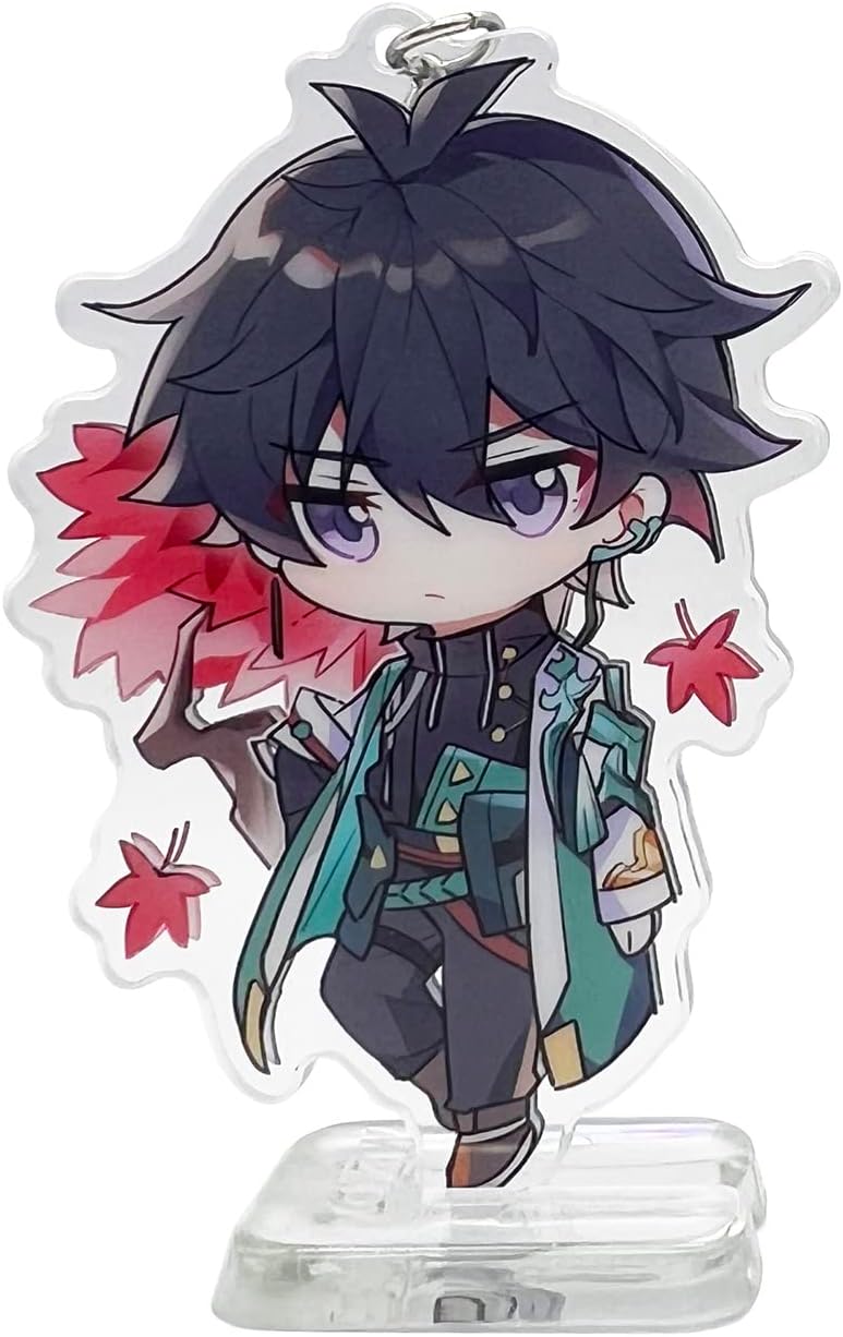 YJacuing Honkai: Star Rail Chibi Cute Acrylic Stand Figure Keychain