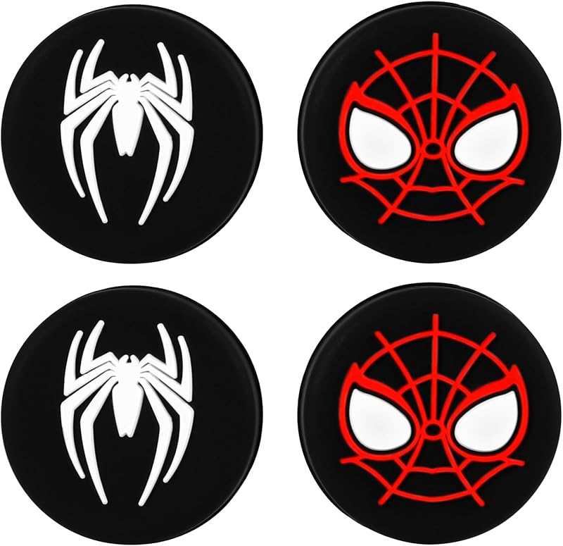 Anti-Slip Thumb Grips Caps for PS5 Portal Controller Silicone Thumbstick Cover Replacements Accessories
