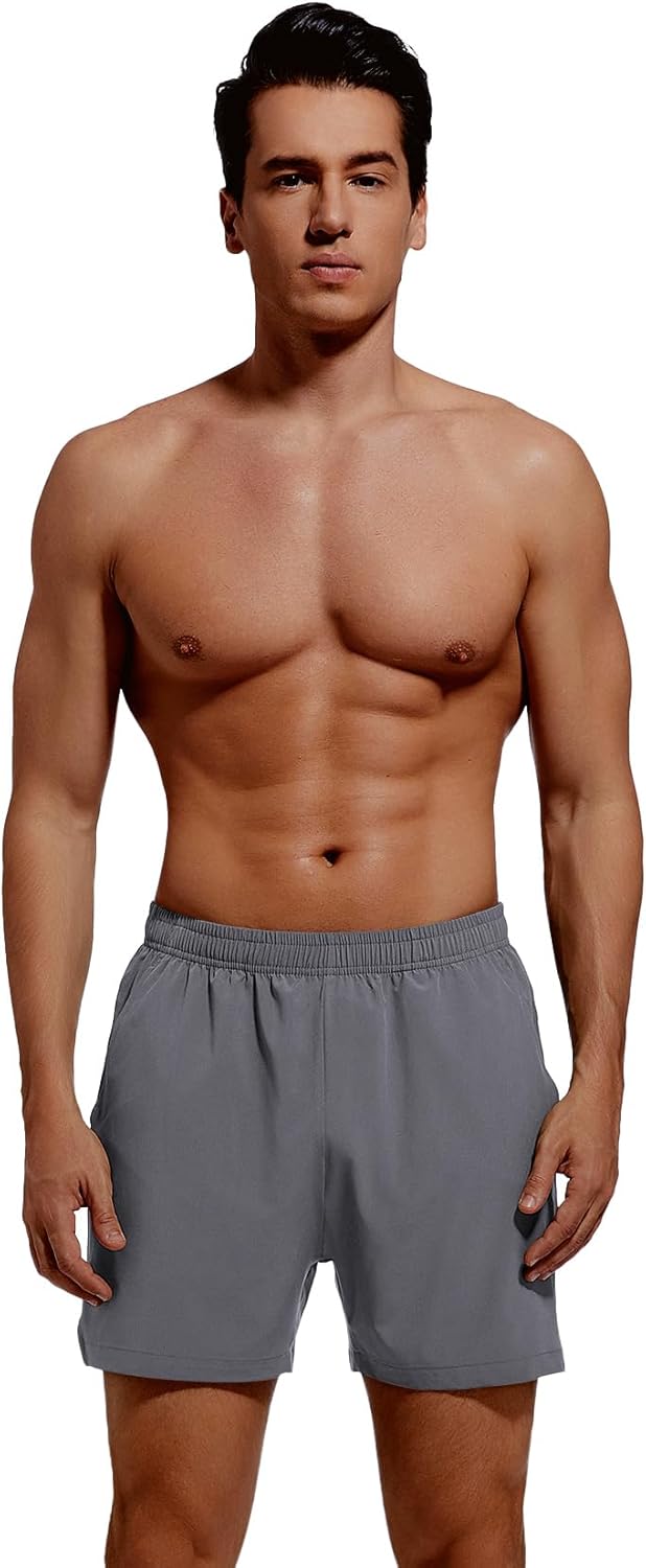 Men's 5" Athletic Running Shorts Quick Dry Lightweight Workout Shorts for Men Sports Gym Training with Pockets - Image 6