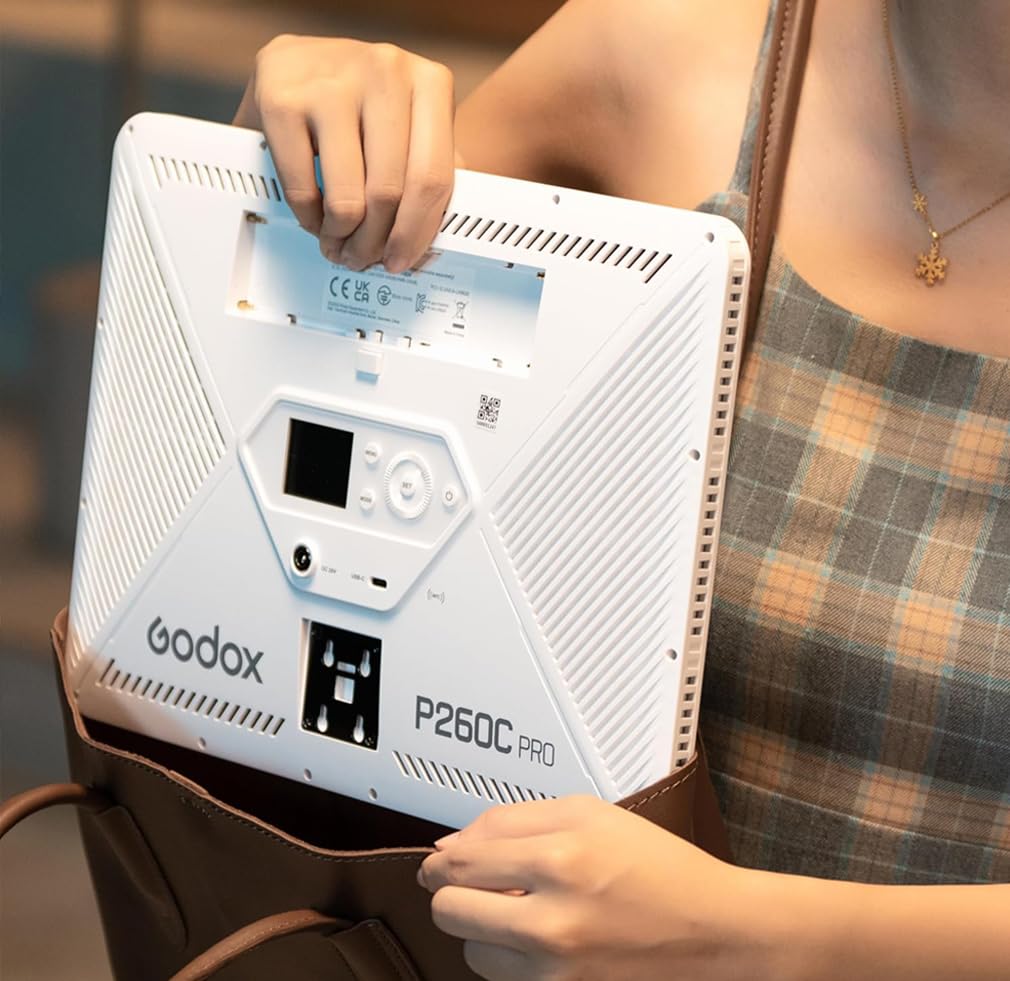 Amazon.com : GODOX P260C Pro 45W LED Video Light Panel, Bi-Color