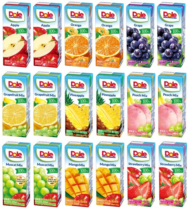 【Amazon.co.jp限定】 Doleアソートセット9種 18本
