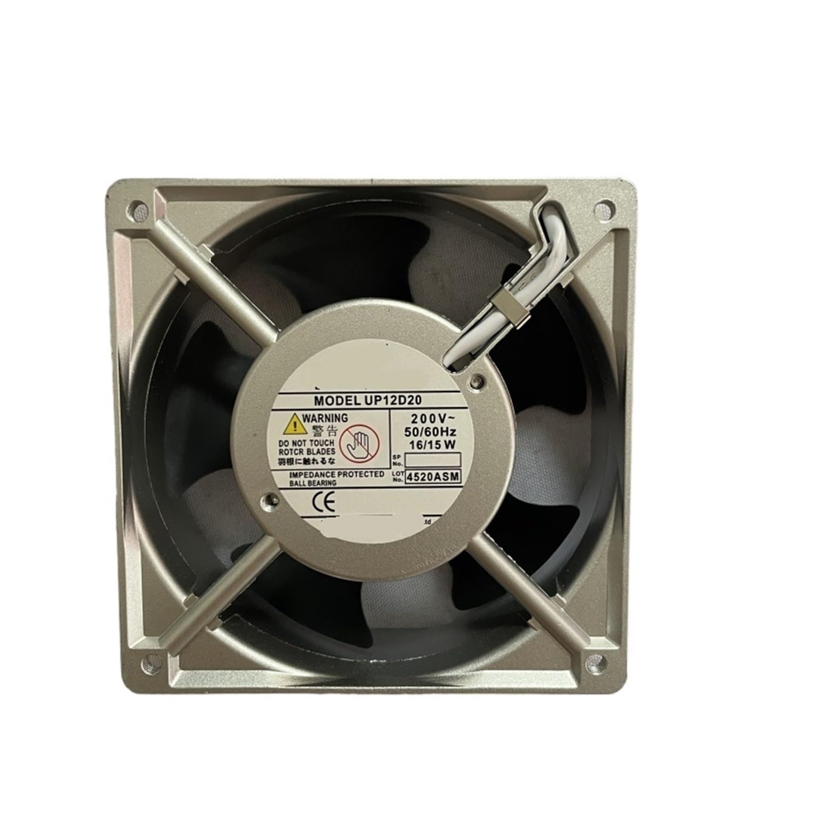 UP12D20 200V Enfriamiento 0.06A 120x120x38MM 67.1CFM 1238 Ventilador 12cm Ventiladores axiales