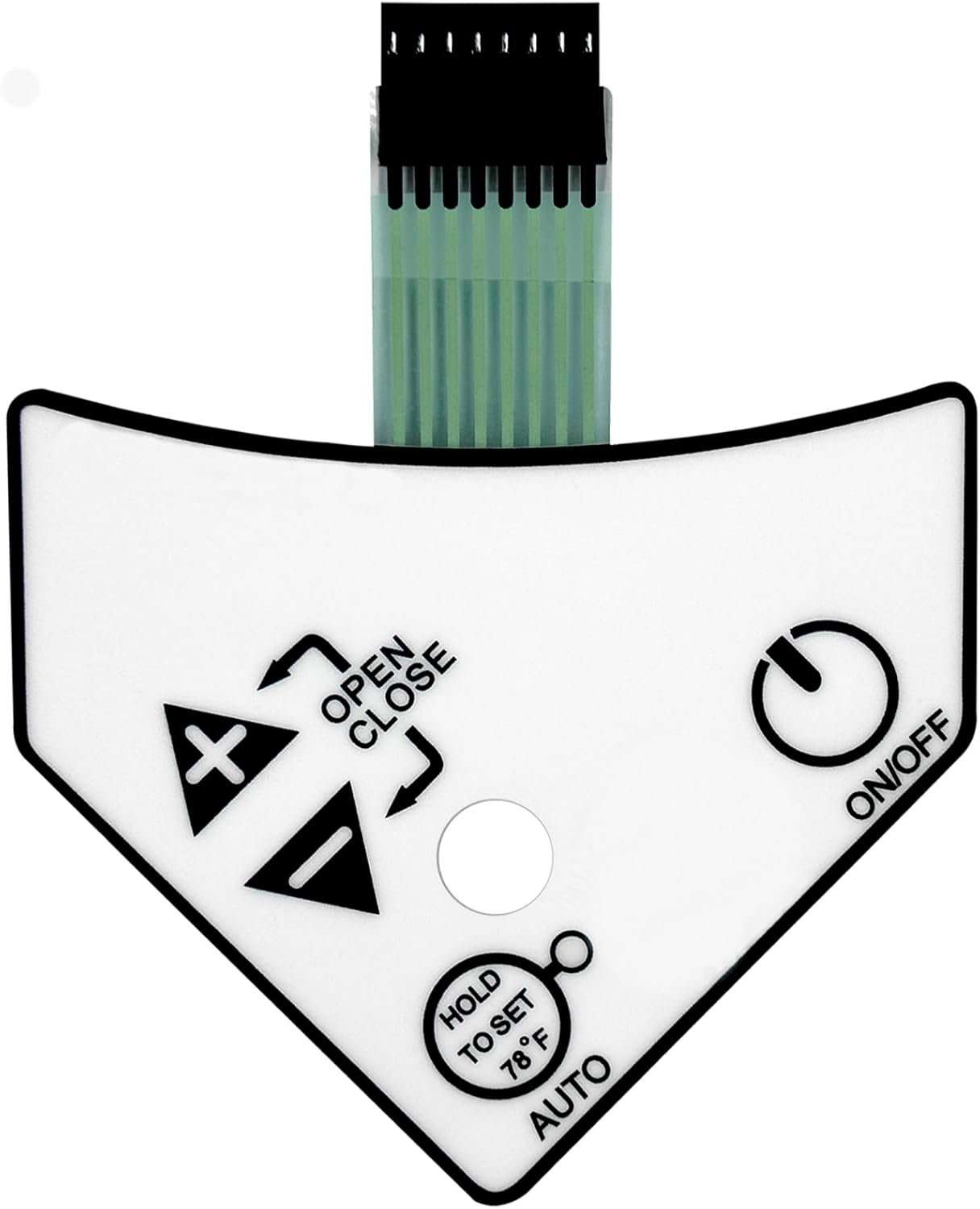 Replacement Keypad for Maxxair MaxxFan Deluxe Roof Vent Fan 10-21305K 7001K 7501K 8001K 8501K 00-07001K 00-07501K 00-08001K 00-08501K