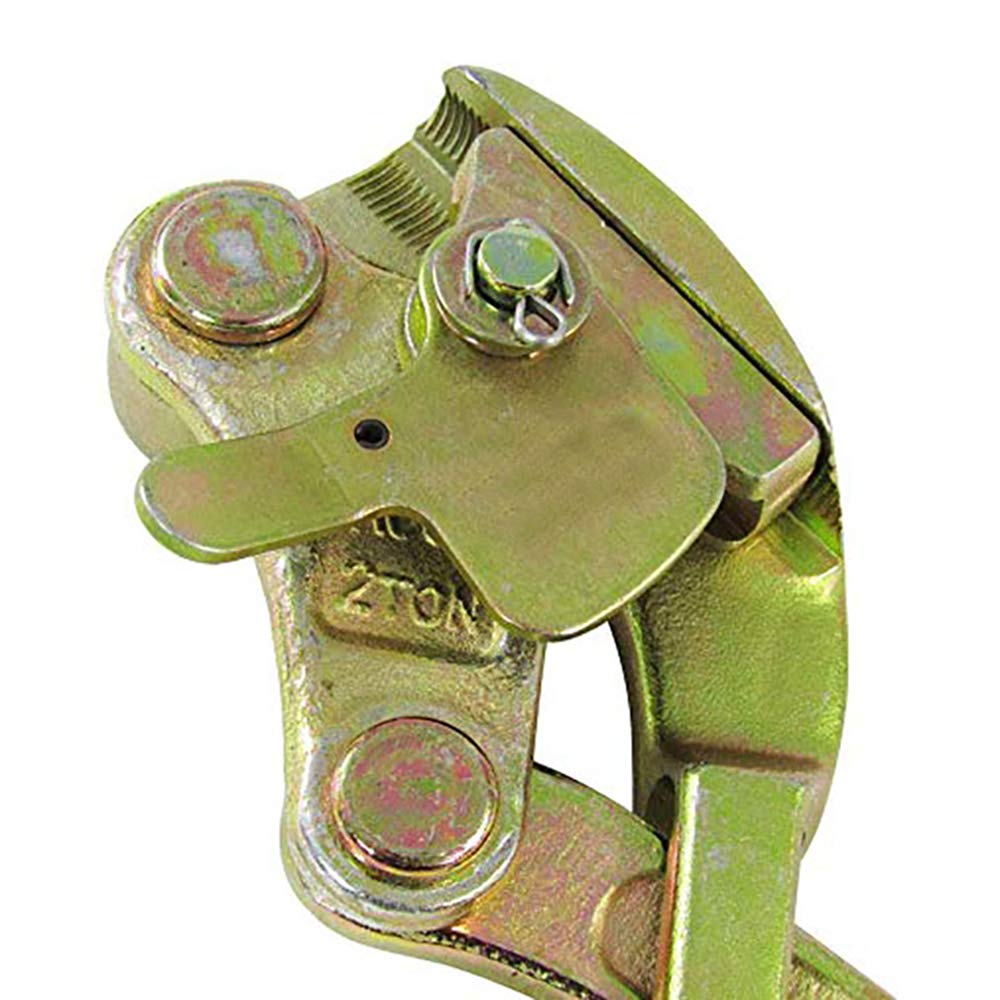 Toplionace Tirez L'extracteur de Main de Poignée de Fil, Outil de Traction D'acier de Poignée de Fil D'acier Allié pour la Pince de Câble de Câble Métallique (0,5T 1-10mm)