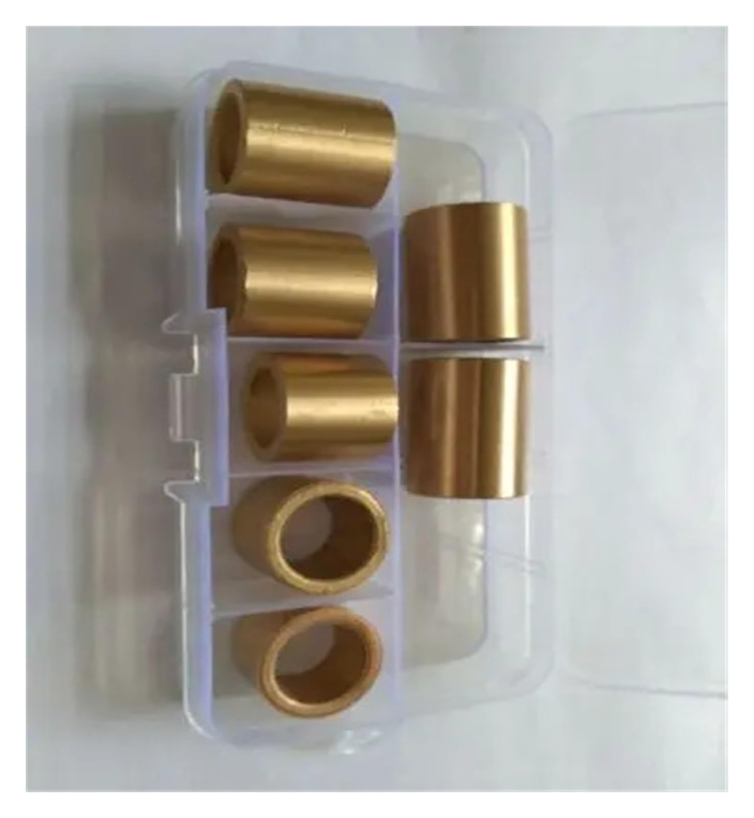 Keramik-Lager, 7 Stück 16 mm x 22 mm x 15 mm – 30 mm Pulvermetallurgie Öl Kupferhülse Messing Sets Sortiment