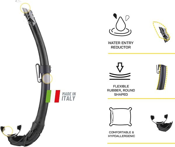 CRESSI Perla - Maschera Singola Perla o Combo Set Maschera Perla+Snorkel Mexico per Immersioni e Snorkeling, Taglia Unica, Adulti - 3