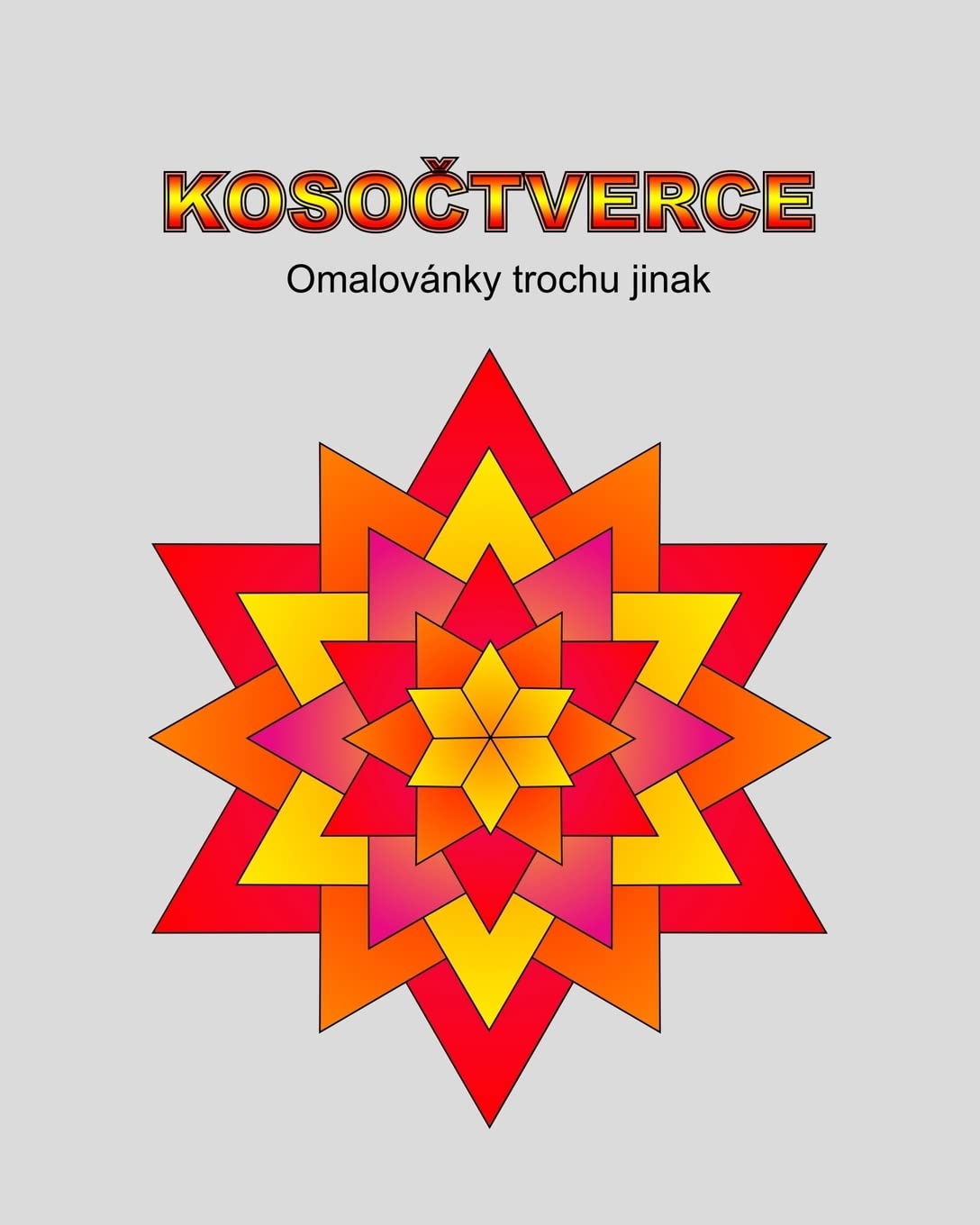 Kosočtverce: Omalovánky trochu jinak