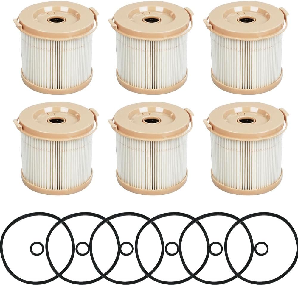 6PCS 2010PM-OR FS20103 Fuel Filter Element Compatible withMarine 500 Series Turbine 500FG30 500FG1230 500FG2430 and 75500FGX30 Replace 33794 3917924 CS8597