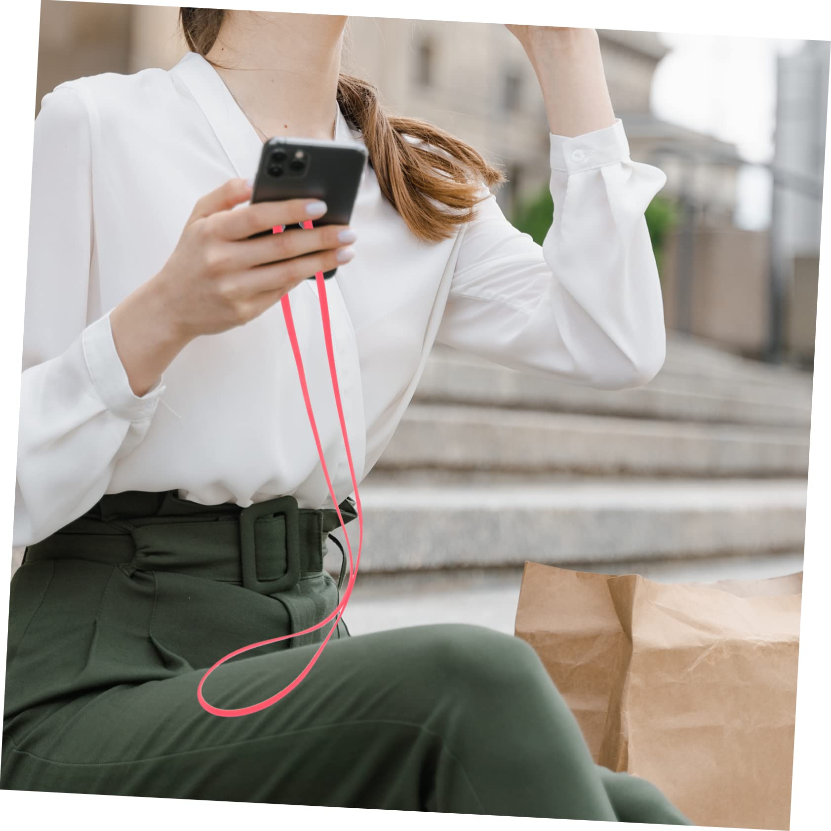 DOITOOL Cuerda De Teléfono Correa Colgante De Cuello Lanyard Simple Y Elegante Compatible Con Smartphones Y Oficina