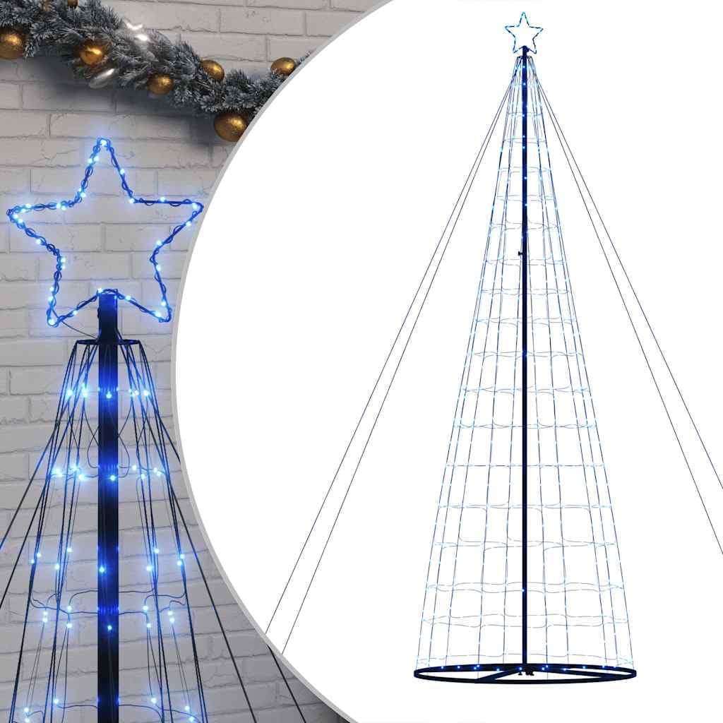 4016458 Illuminazione Albero di Natale a Cono 1534 LED Blu 503 cm Catene Luminose per Natalizie, LEDs Luci Stringa,Luci Natale Fata Filo di Rame Luci, per Interni Esterni Camera da Letto Giardin
