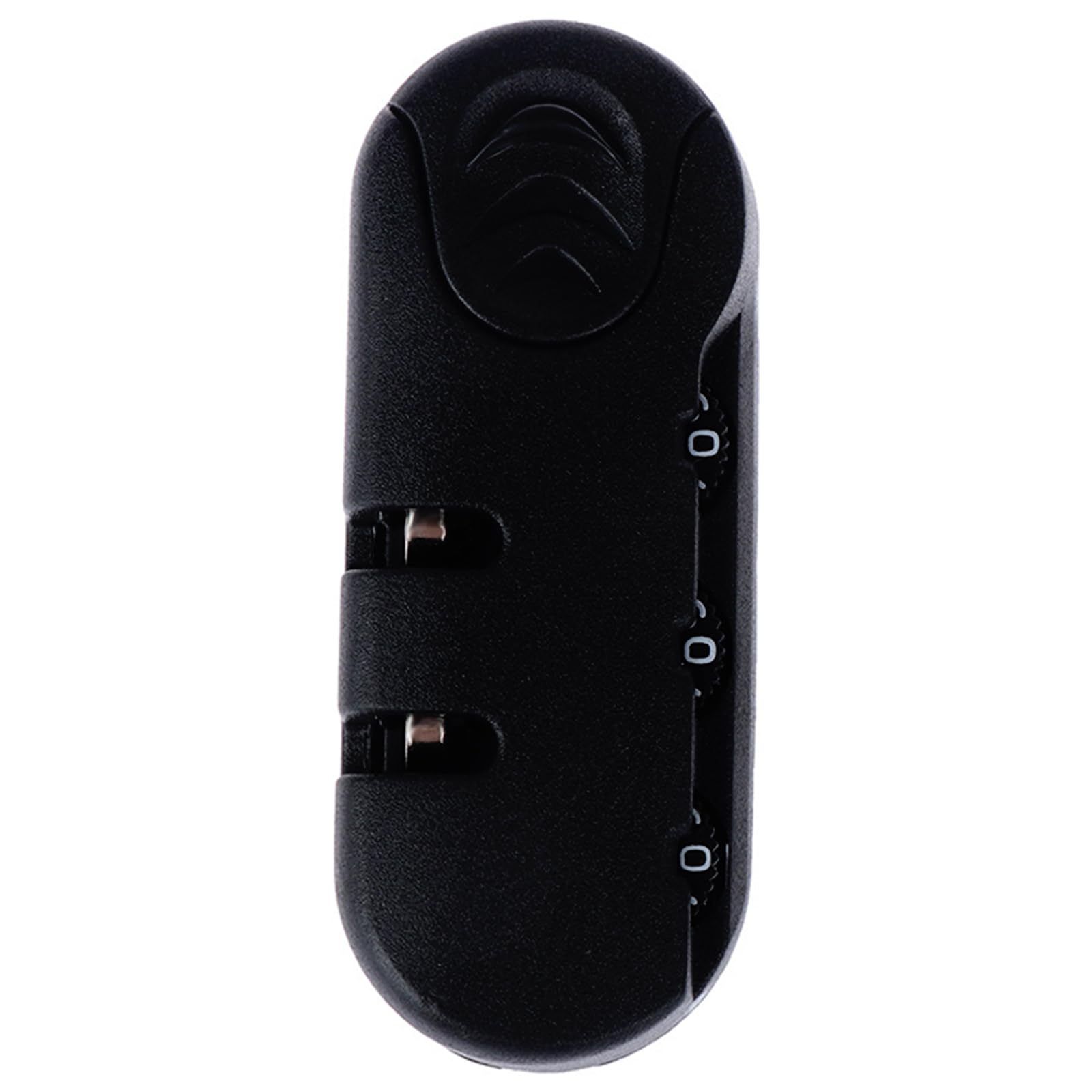 fexxkg High Security Black Travel Luggage with 3 Digit Combination Suitcase Security for Suitcases and Backpacks