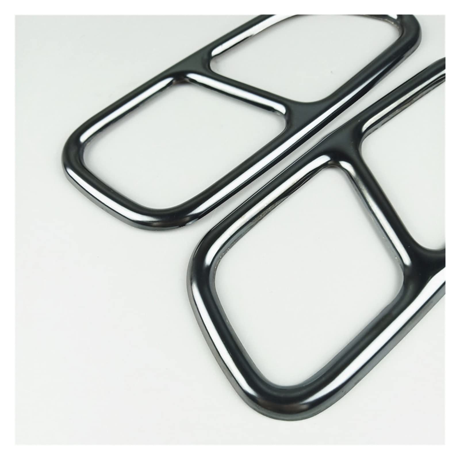 Silenciador Escape 2X Cubierta Punta Silenciador Tubo Escape Cola Coche Acero Inoxidable para Mercedes para Benz CLA W117 2013-2016 Escape Sonido Turbo