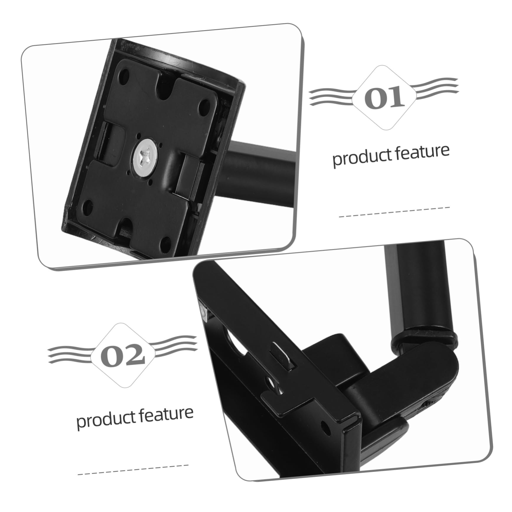 NUOBESTY Soporte de Pared para Altavoz Pesado Compatible con Bose Soporte Ajustable para Equipo Exterior Accesorio Musical de Montaje Seguro
