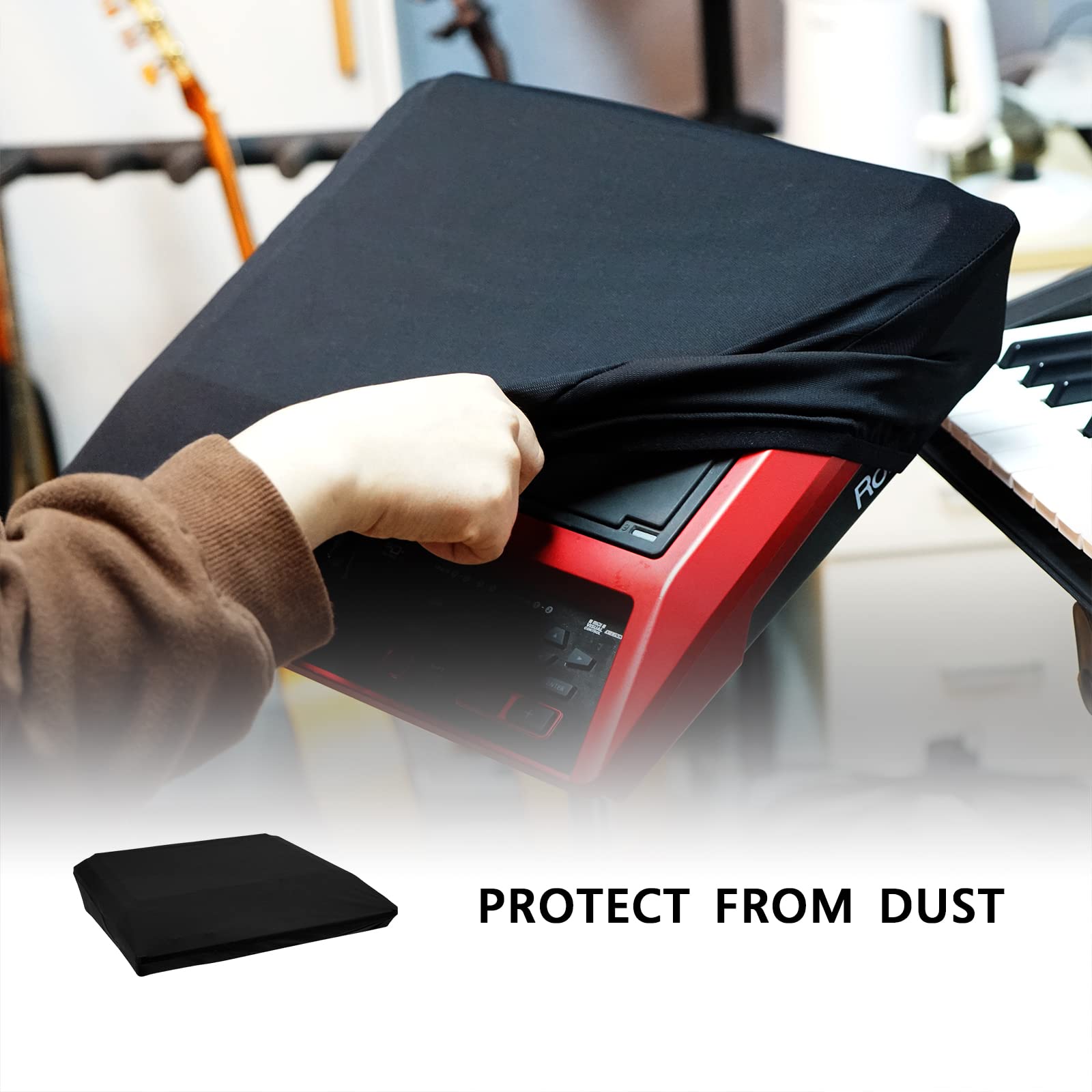 Musiin Funda para almohadilla de batería eléctrica, especialmente diseñada y compatible con Roland SPD-SX pro SPD-SE Avatar PD705 Alesis SamplePad Proprotection Drum pad Protector