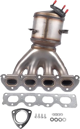 Miniatura 7 de Convertidor catalítico colector compatible con Chevy Cruze BaseLLSLTLimited LLimited LS 2011-2016 55573030 19420237