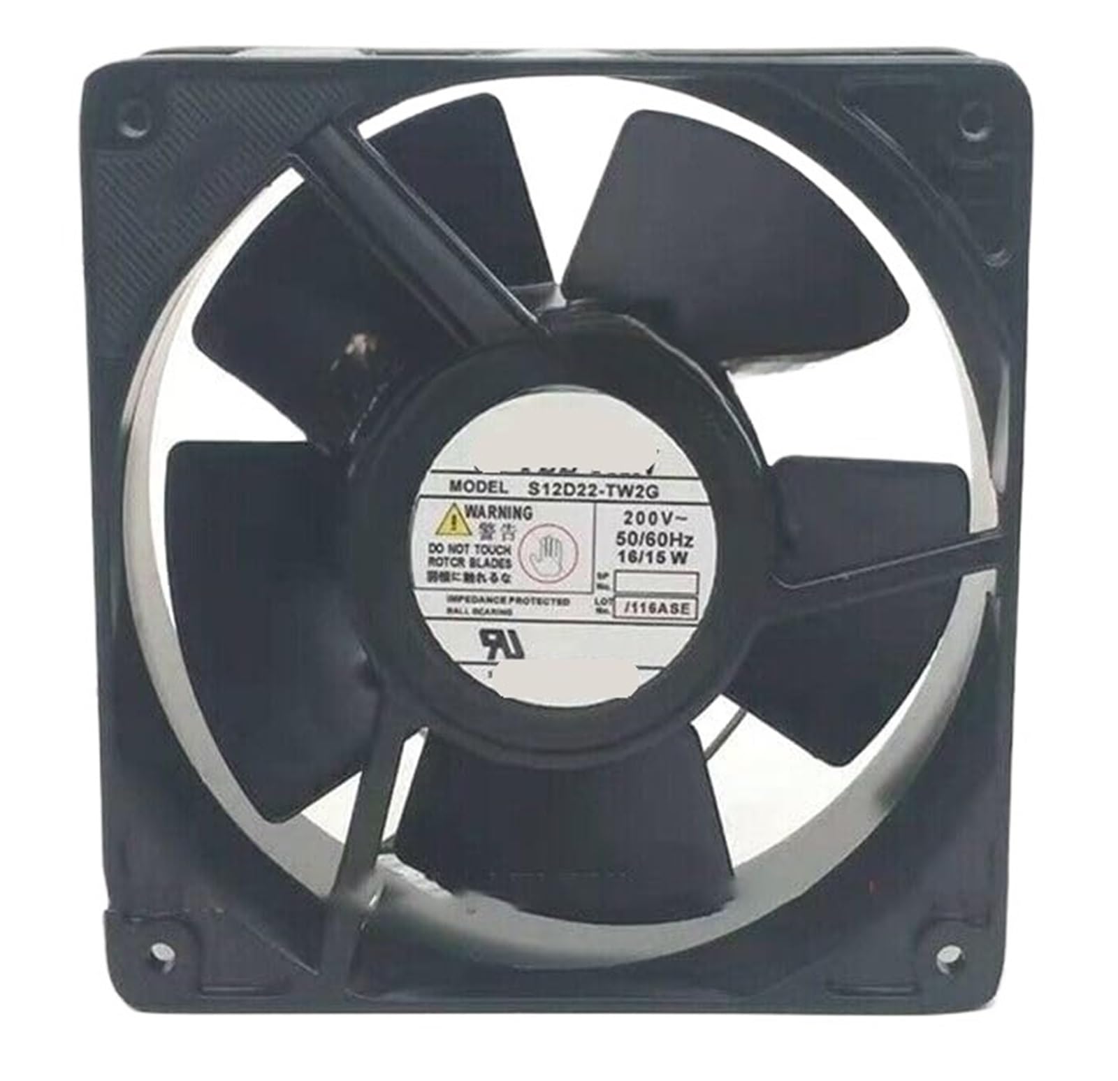GJEXXPTST S12D22-TW2G 200V 16/15W 12038 Fan
