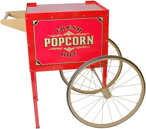 Benchmark Carrito antiguo 30010, 38 pulgadas de ancho x 33 pulgadas de alto x 23 pulgadas de profundidad, para máquina de palomitas de maíz de