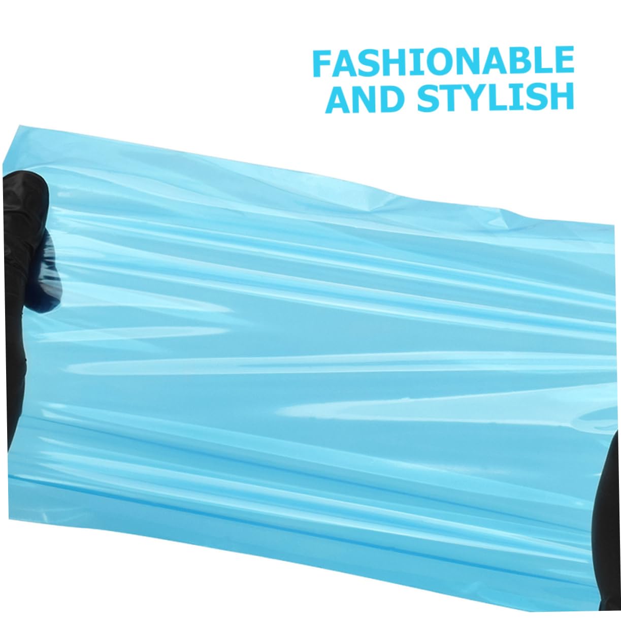 WOFASHPURET Tattoo Bottle Wash Bag Set of 250 Blue Reusable Sturdy Cleaning Bottles Pouches for Tattooing Tools