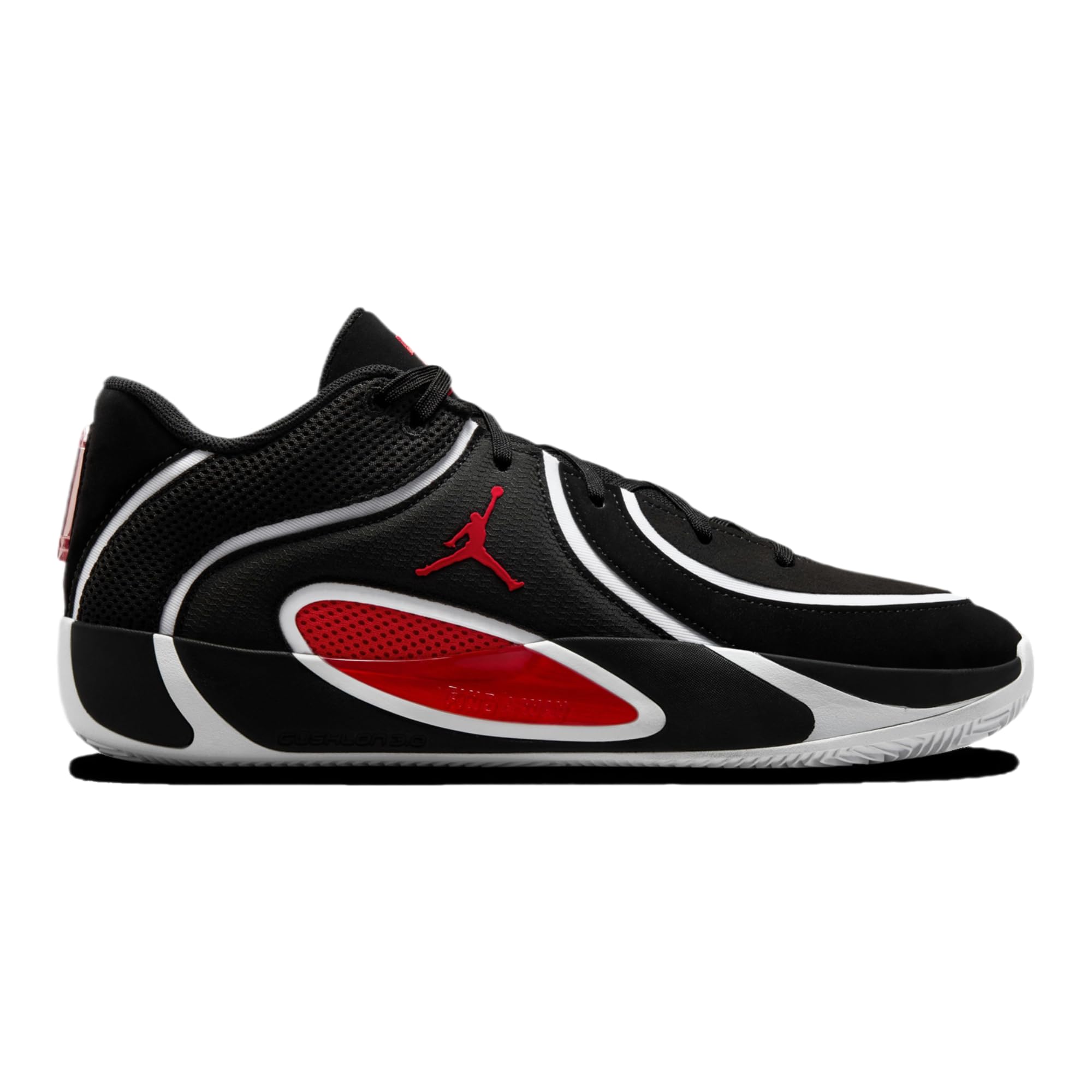 Jordan Tatum 4 Bred Herren Schuhe (Schwarz/University Red)