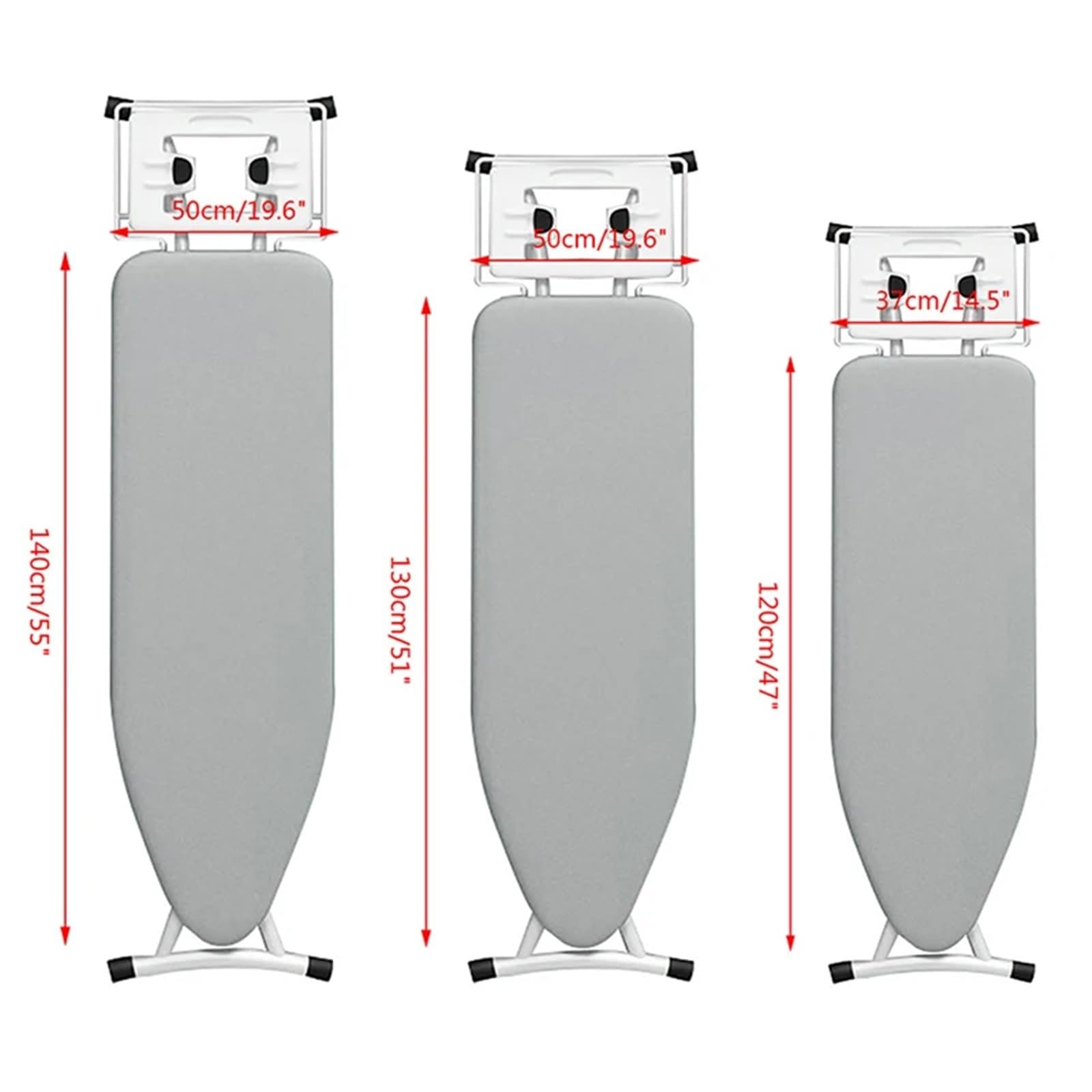Funda para Tabla De Planchar Funda Acolchada Universal for Tabla de Planchar, Almohadilla Resistente al Calor, recubierta Plata, for el hogar, 1 Uds(M)