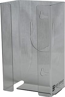 San Jamar G0803 Disposable Glove, Plexi, Clear