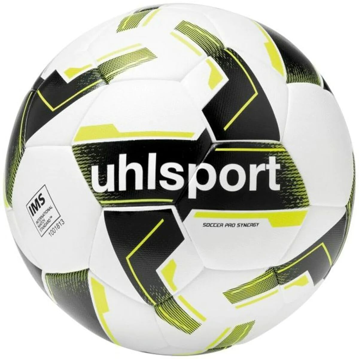 Uhlsport Pro Synergy Ball Weiß/Schwarz/Fluo Gelb 5