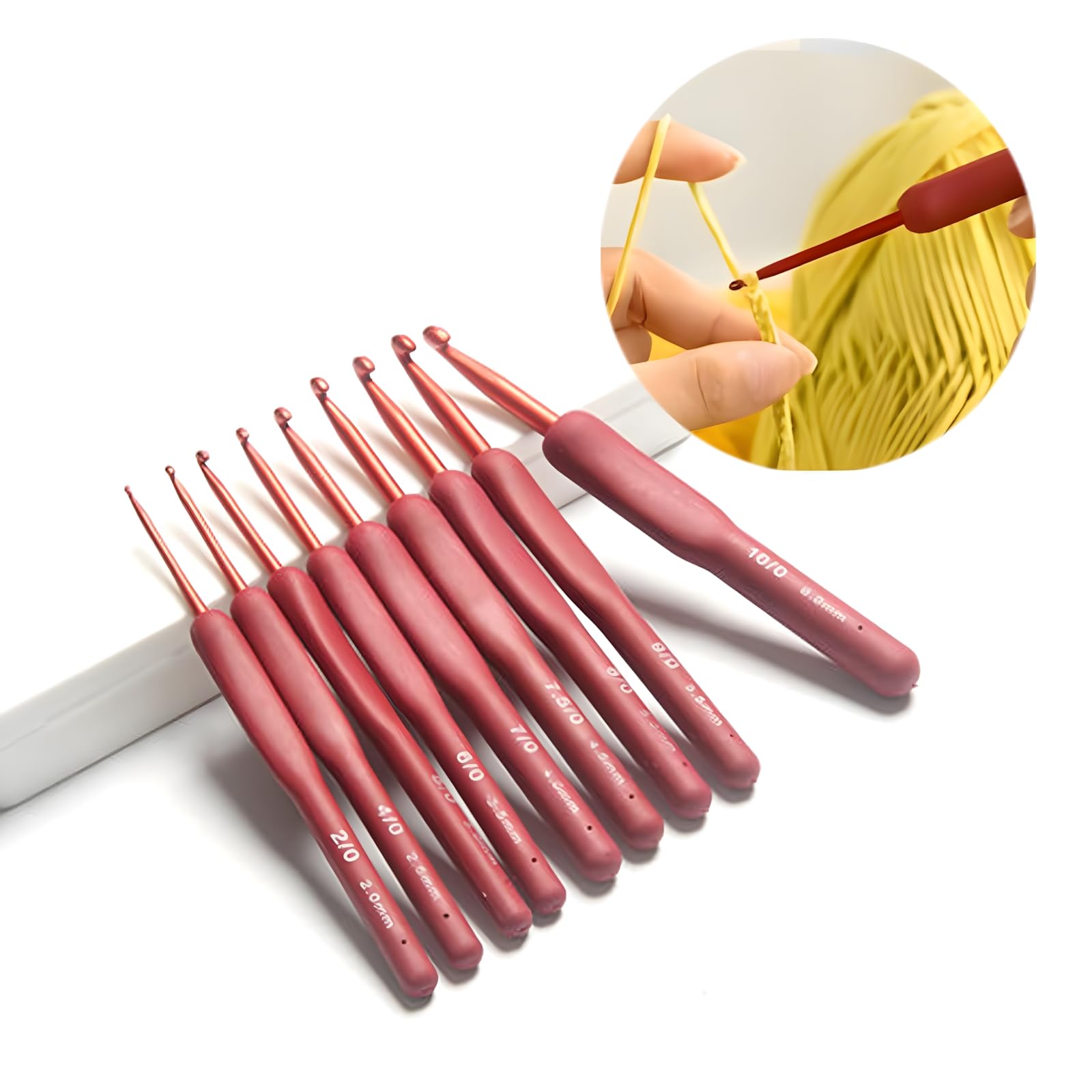 KnitPro Trendz Crochet Double Tunisien élégant Souple 30 Cm Acrylique 9 Tailles - France