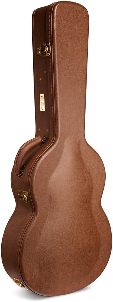 Humidified Archtop Wood Case Brown