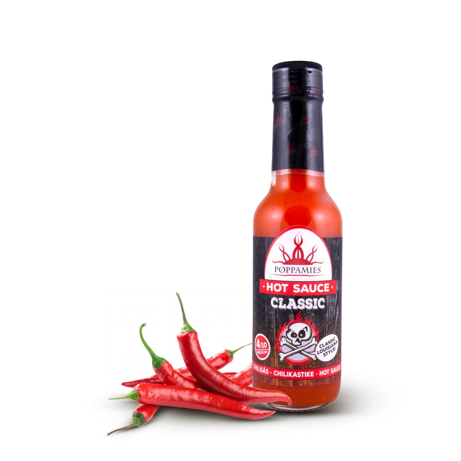 Poppamies Habanero Salsa Picante - Sin Gluten, Sin Lactosa, Vegana - Picante: 5/10-150ml — view 13