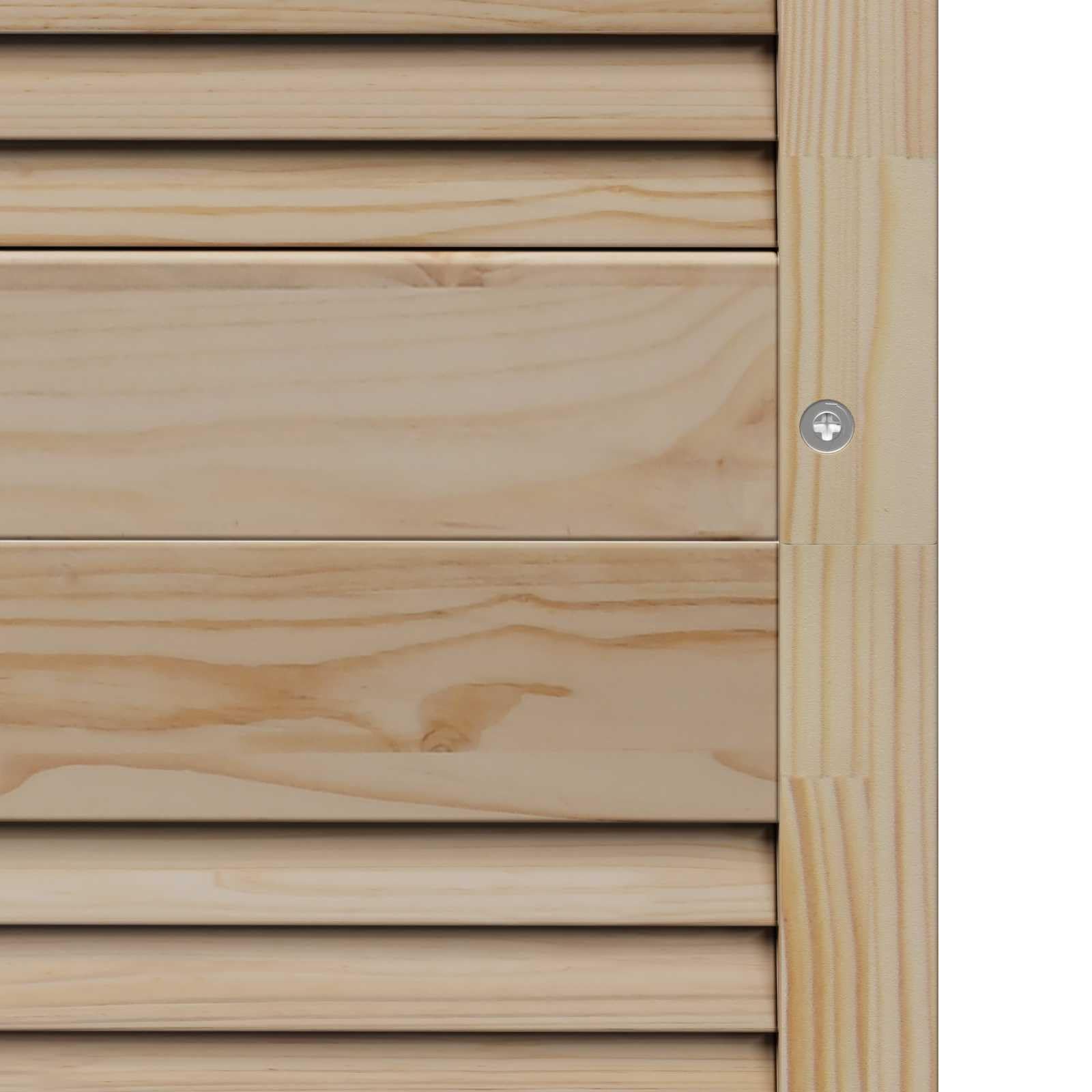 Genérico Puerta de Armario con Puerta 2 pcs Natural 140.5 x 2 x 59.5 cm,Bricolaje,Accesorios de Bricolaje,Ferretería para armarios,Puertas de armarios-42019277