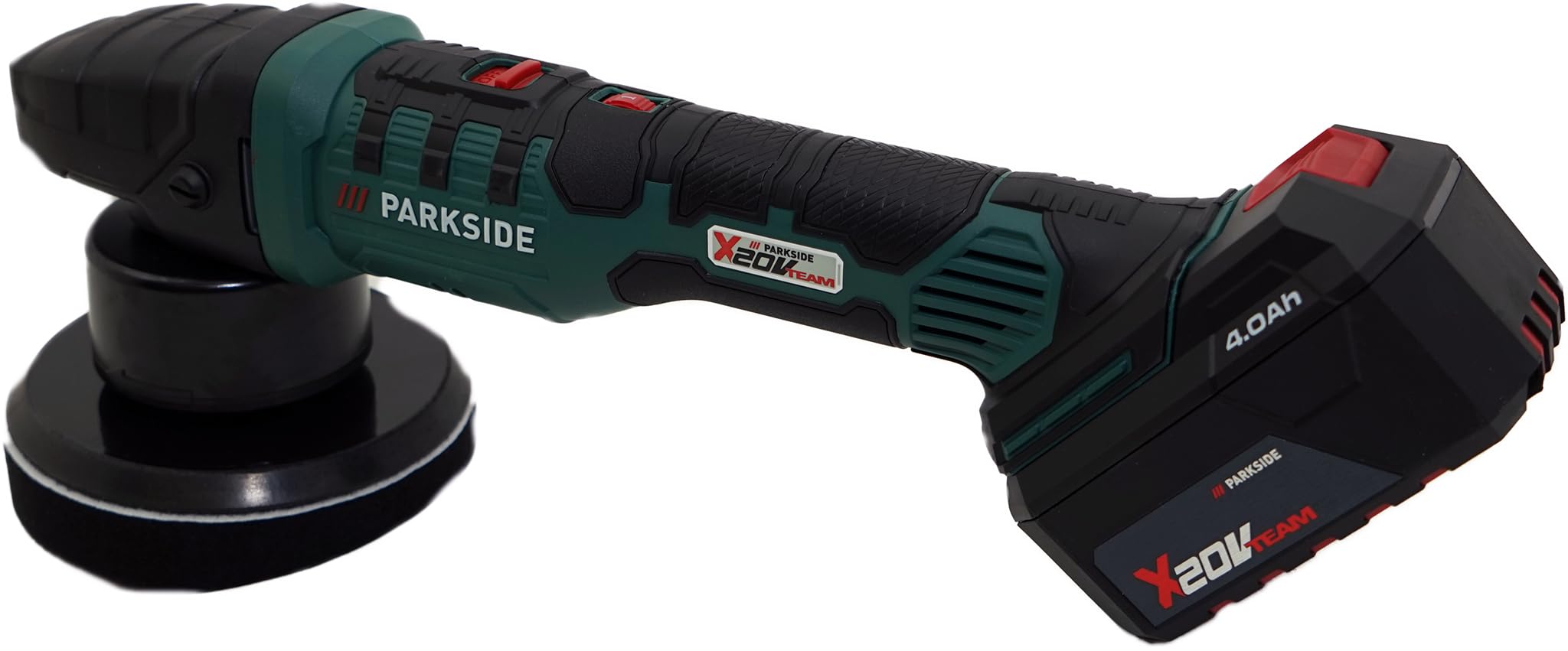 PSIDE Parkside® 20V máquina pulidora con batería, pulidor PPMA 20-Li C3, sin batería ni cargador, Ø 150mm