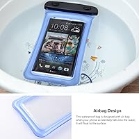 Vista 6 de Funda impermeable flotante para teléfono Samsung Galaxy S21 S22 S23 Ultra S20 Plus S21 FE Note 20 A54 A53 A13 A03s A12 Google Pixel 6a 7 Pro iPhone