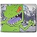 Produktbild Rugrats Reptar Grün T-Rex im New York Grau Portemonnaie Geldbörse