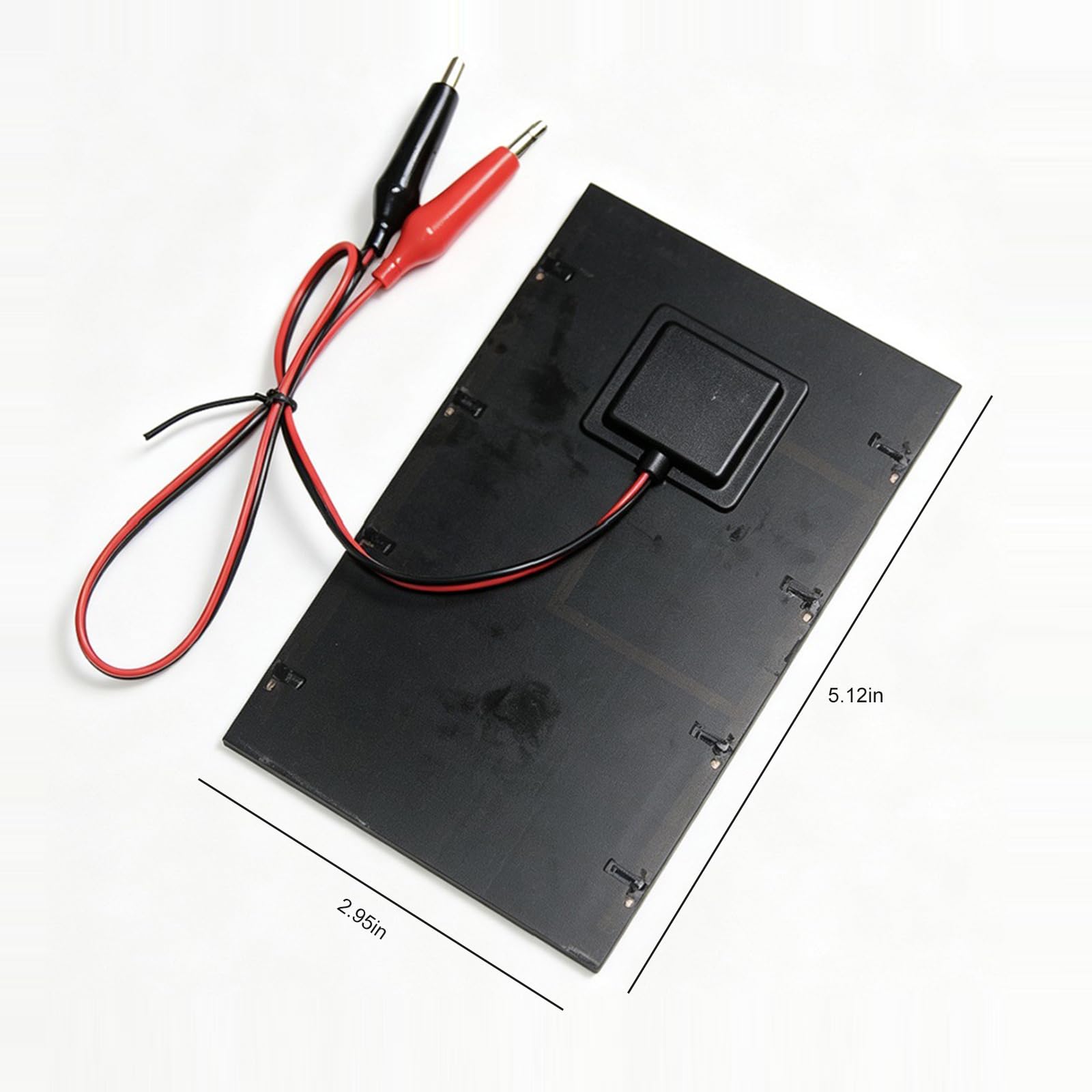 Panel solar monocristalino de 2.5W con clip para dispositivos electrónicos