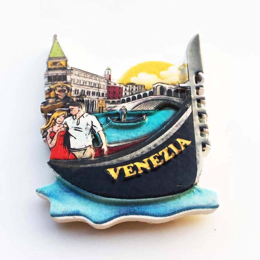 イタリアのベネツィアのお土産 Amazon.co.jp: ヴェネツィアイタリア3D冷蔵庫マグネット観光旅行