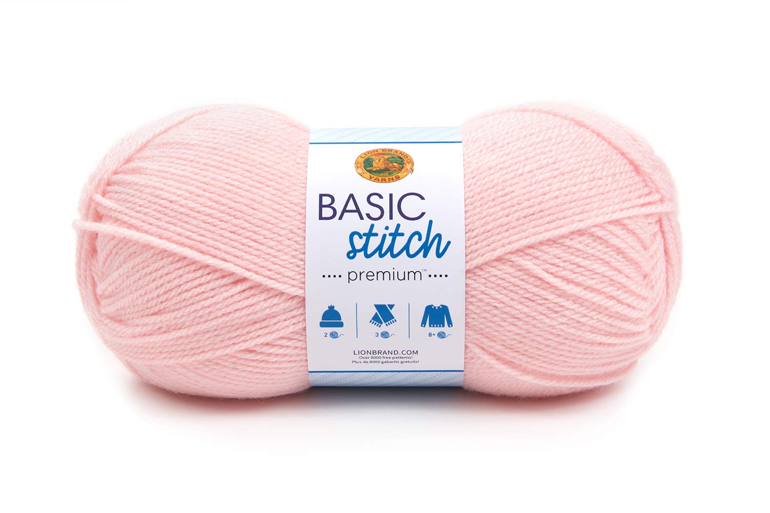 Lion Brand YarnBasic Stitch Premium Yarn, Opal