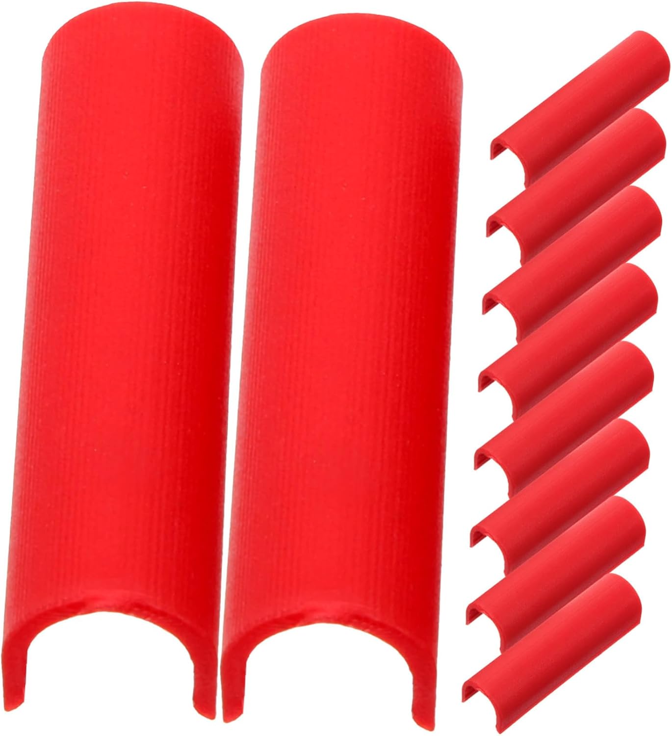Angoily 10pcs Manual Tile Cutter U-Shaped Protective Sleeve Set Locator and Pusher Rod for Floor and Wall Tiles