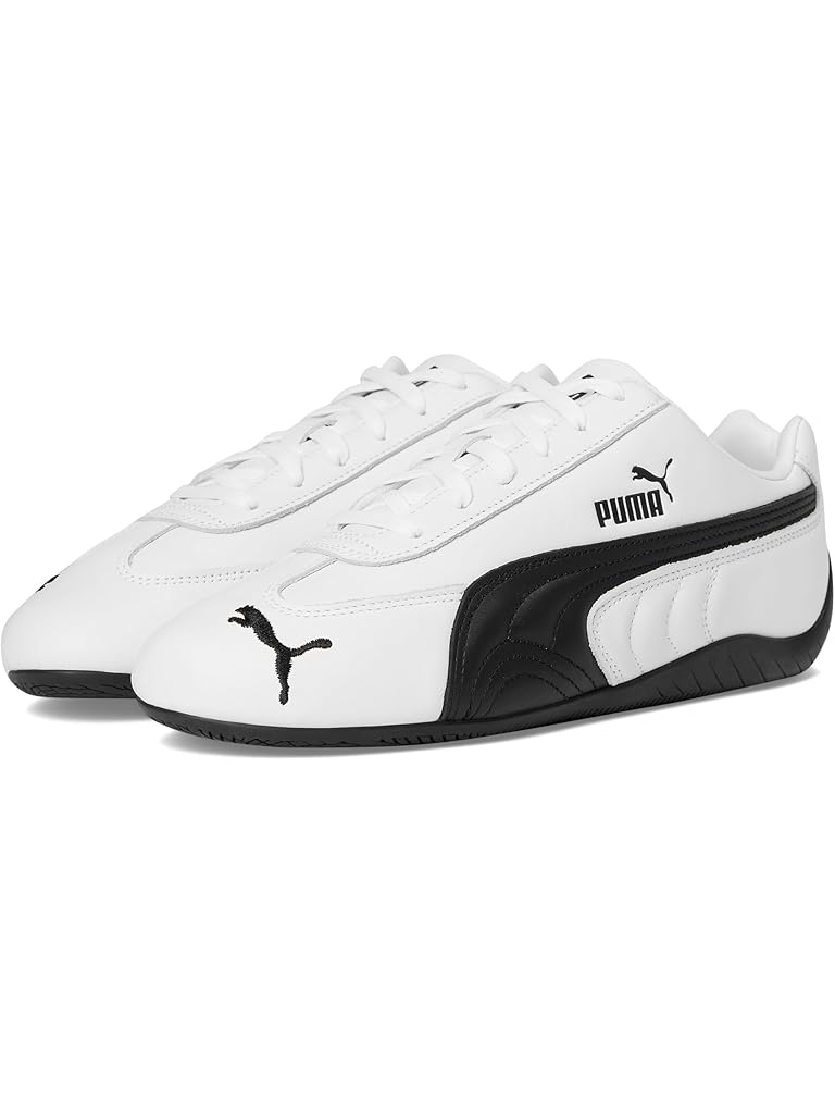 White PUMA Speedcat Full Leather Shoes