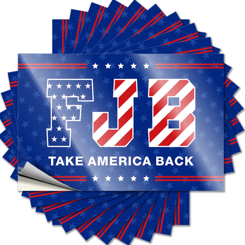 Balcony Decor Decal Reusable | Fjb Take America Back Assorted Cars Sticker Pack(8X12CM)