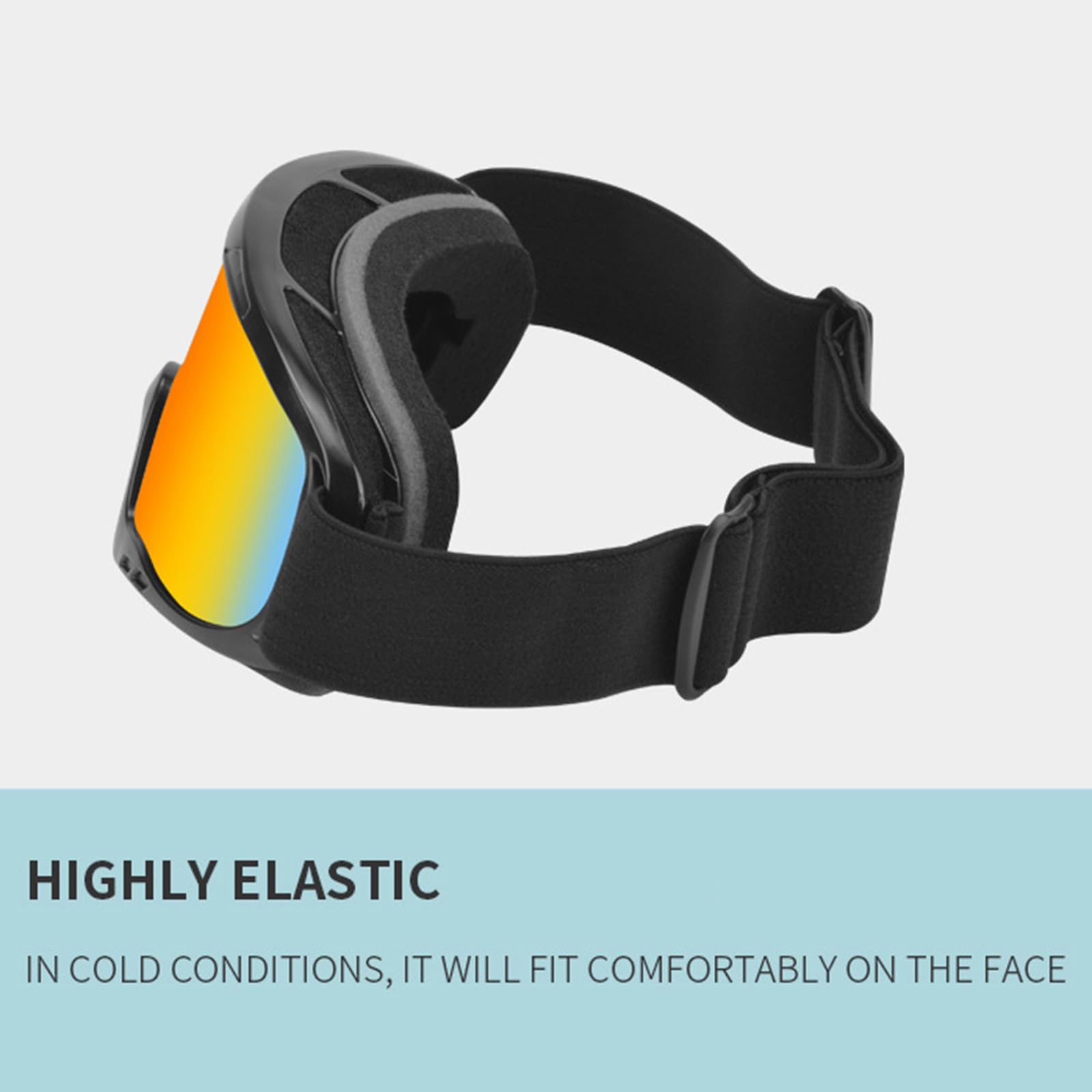 Lunettes de snowboard pour enfants, lunettes de ski, anti-buée, coupe-vent, pour tout-petits, garçons et filles