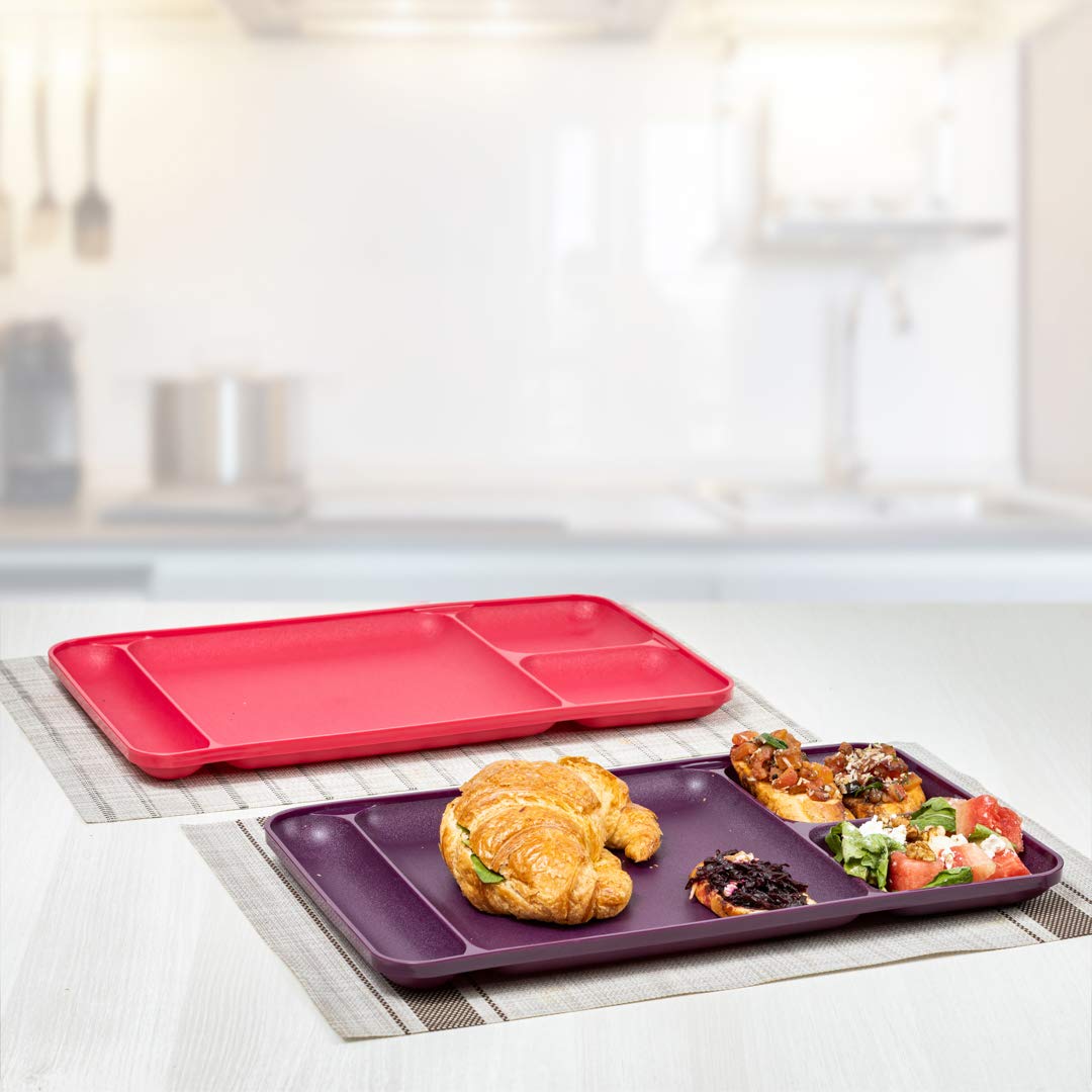 Tupperware Divided Dining Plate 2pc — Amazon image 4