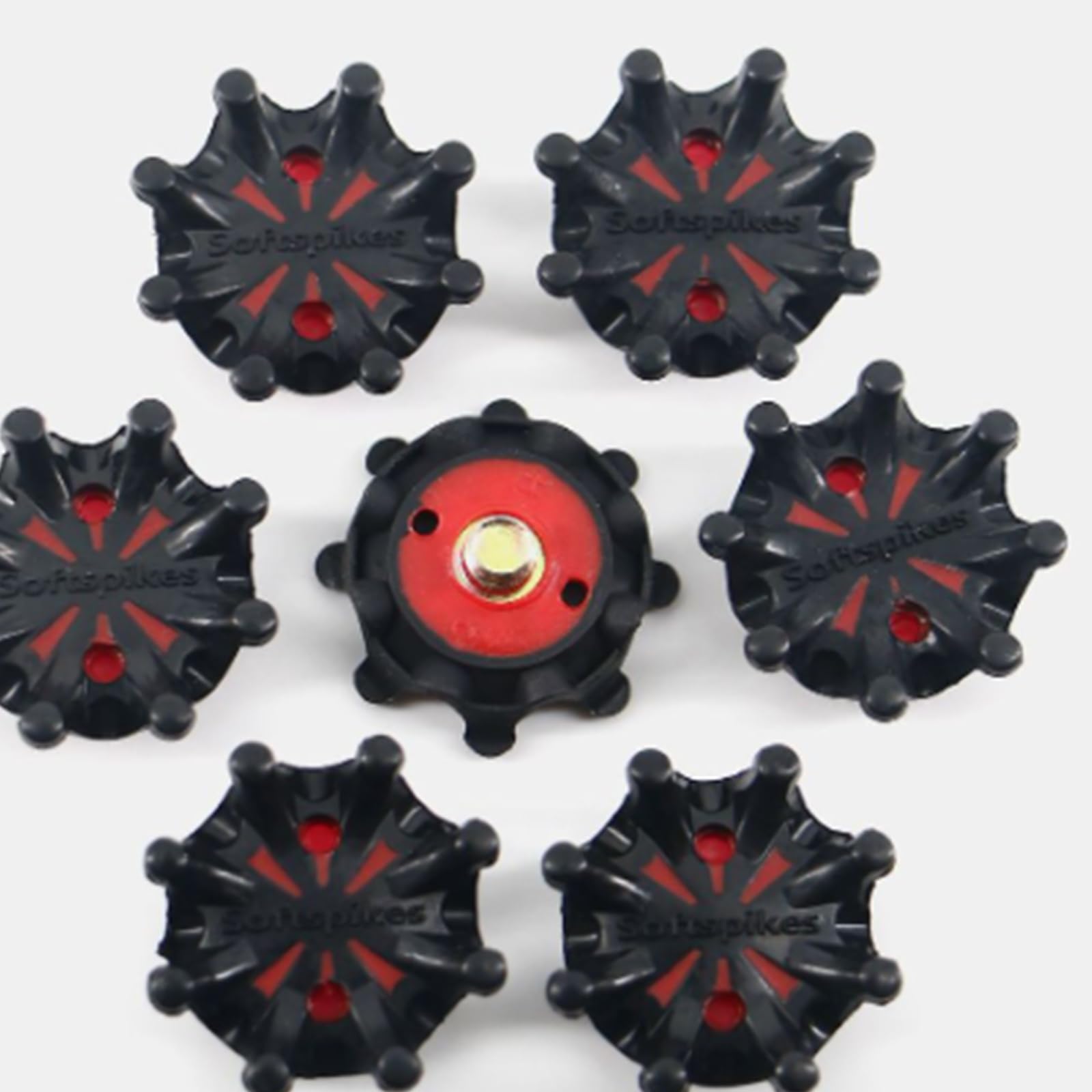 14 pezzi scarpe da golf tacchetti antiscivolo Golf Spikes perni di ricambio borchie torsioni veloci girare vite borchie vite chiodi scarpe